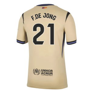 2025-2026 Barcelona Away Shirt (F.De Jong 21)