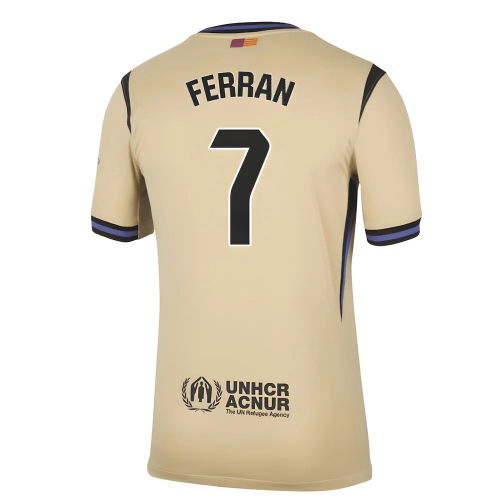 2025-2026 Barcelona Away Shirt (Ferran 7)  2025-2026 Barcelona Away Shirt (Ferran 7)