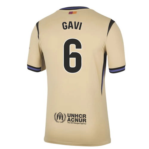 2025-2026 Barcelona Away Shirt (Gavi 6)