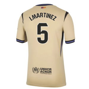2025-2026 Barcelona Away Shirt (I.Martinez 5)