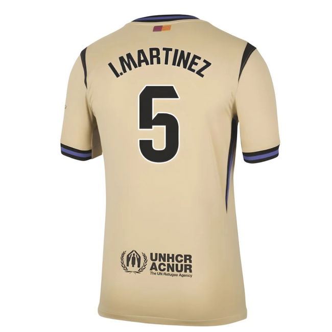 2025-2026 Barcelona Away Shirt (I.Martinez 5)