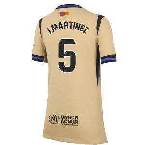 2025-2026 Barcelona Away Shirt (Kids) (I.Martinez 5)