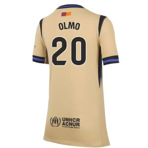 2025-2026 Barcelona Away Shirt (Kids) (Olmo 20)