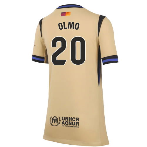 2025-2026 Barcelona Away Shirt (Kids) (Olmo 20)