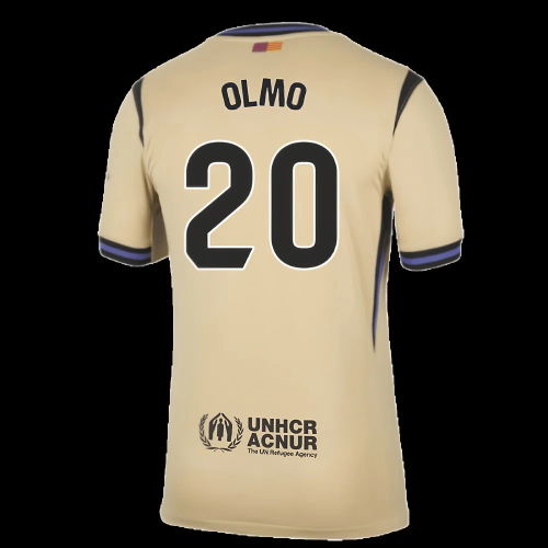 2025-2026 Barcelona Away Shirt (Olmo 20)