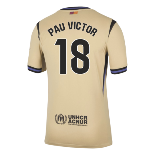 2025-2026 Barcelona Away Shirt (Pau Victor 18)