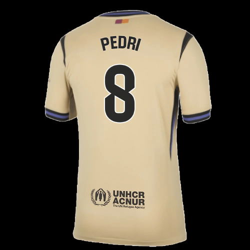 2025-2026 Barcelona Away Shirt (Pedri 8)