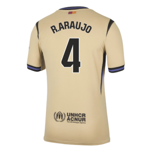 2025-2026 Barcelona Away Shirt (R.Araujo 4)