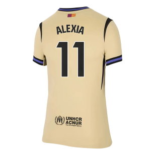 2025-2026 Barcelona Away Shirt (Womens) (Alexia 11)