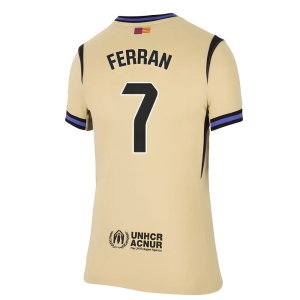 2025-2026 Barcelona Away Shirt (Womens) (Ferran 7)