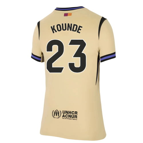 2025-2026 Barcelona Away Shirt (Womens) (Kounde 23)