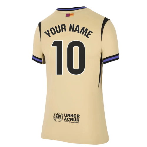 2025-2026 Barcelona Away Shirt (Womens) (Your Name)