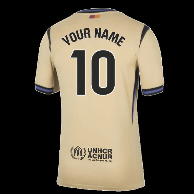 2025-2026 Barcelona Away Shirt (Your Name)