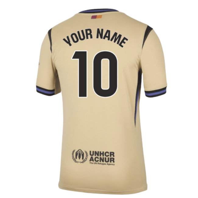 2025-2026 Barcelona Away Shirt (Your Name)