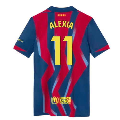 2025-2026 Barcelona Fourth Shirt (Kids) (Alexia 11)