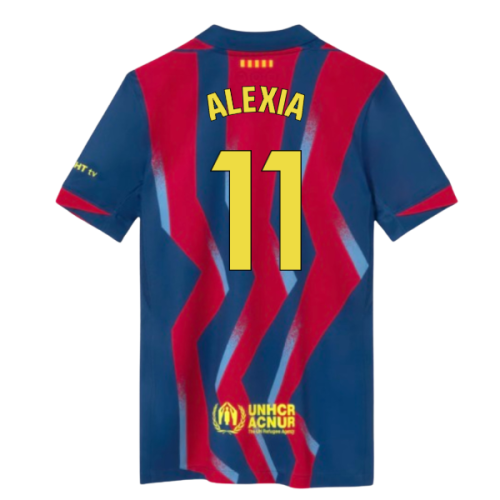 2025-2026 Barcelona Fourth Shirt (Kids) (Alexia 11)