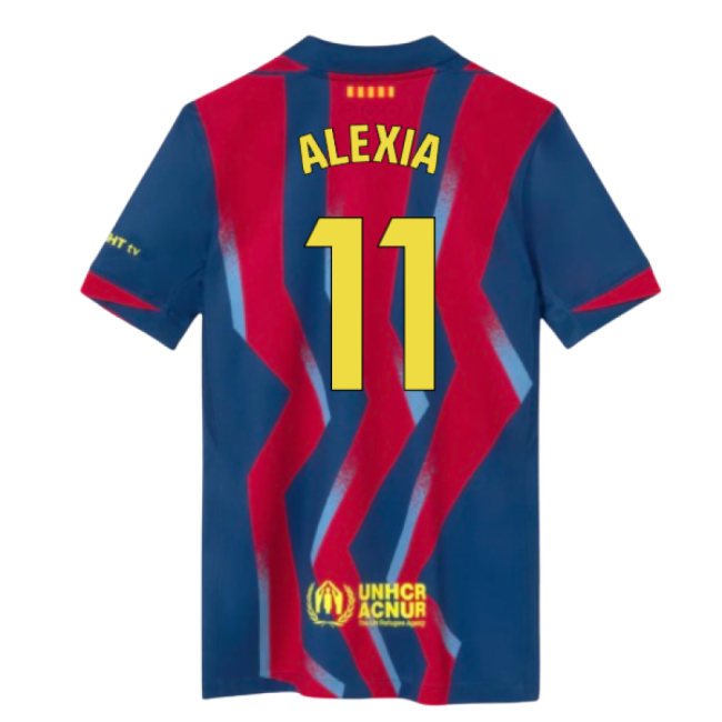 2025-2026 Barcelona Fourth Shirt (Kids) (Alexia 11)