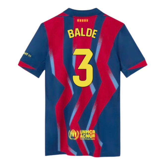 2025-2026 Barcelona Fourth Shirt (Kids) (Balde 3)