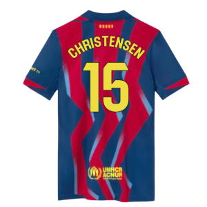 2025-2026 Barcelona Fourth Shirt (Kids) (Christensen 15)