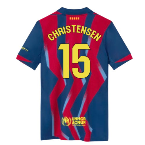 2025-2026 Barcelona Fourth Shirt (Kids) (Christensen 15)