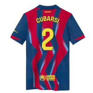 2025-2026 Barcelona Fourth Shirt (Kids) (Cubarsi 2)