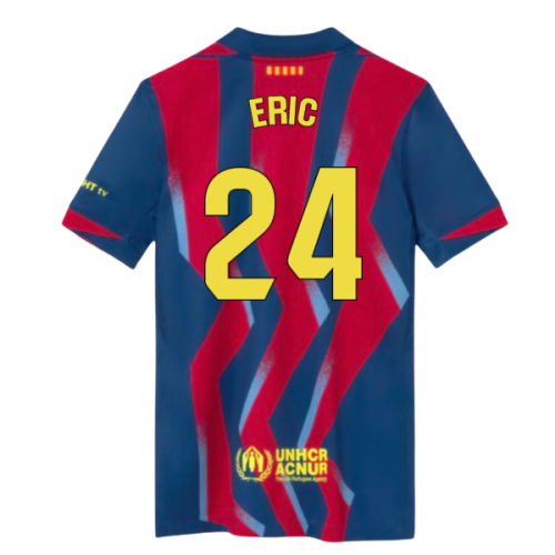 2025-2026 Barcelona Fourth Shirt (Kids) (Eric 24)