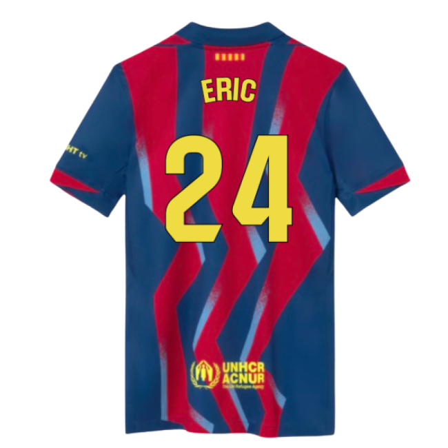 2025-2026 Barcelona Fourth Shirt (Kids) (Eric 24)