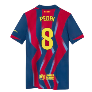 2025-2026 Barcelona Fourth Shirt (Kids) (Pedri 8)
