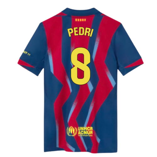 2025-2026 Barcelona Fourth Shirt (Kids) (Pedri 8)