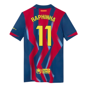 2025-2026 Barcelona Fourth Shirt (Kids) (Raphinha 11)