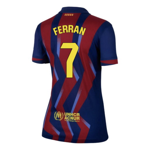 2025-2026 Barcelona Fourth Shirt - Womens (Ferran 7)