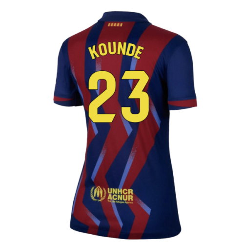2025-2026 Barcelona Fourth Shirt - Womens (Kounde 23)