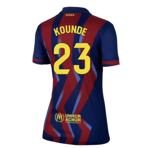 2025-2026 Barcelona Fourth Shirt - Womens (Kounde 23)