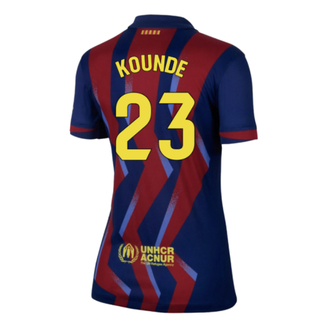 2025-2026 Barcelona Fourth Shirt - Womens (Kounde 23)
