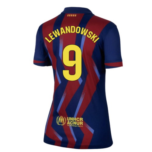 2025-2026 Barcelona Fourth Shirt - Womens (Lewandowski 9)