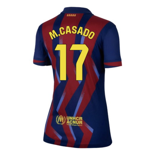 2025-2026 Barcelona Fourth Shirt - Womens (M.Casado 17)