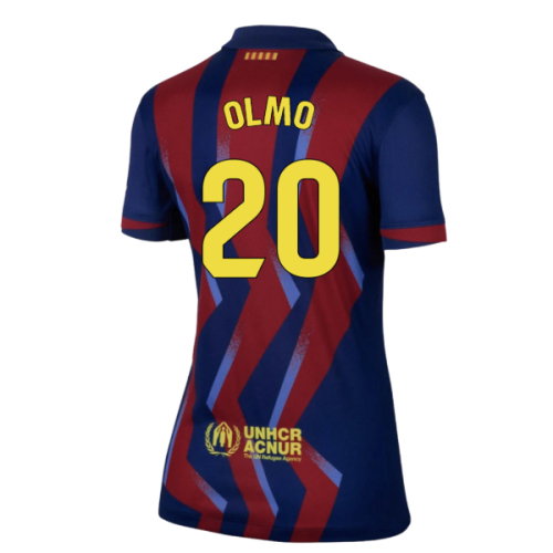 2025-2026 Barcelona Fourth Shirt - Womens (Olmo 20)