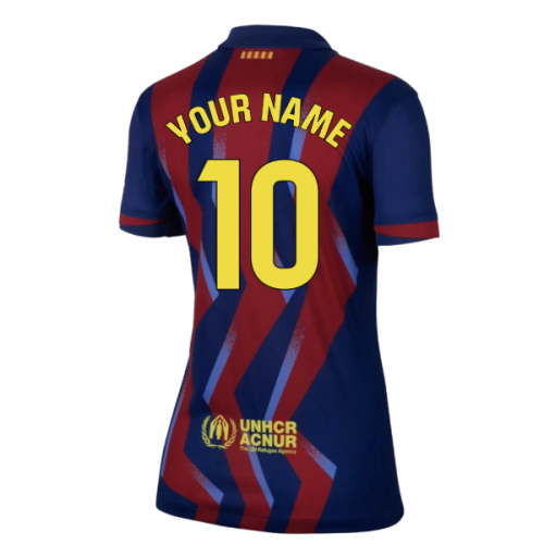 2025-2026 Barcelona Fourth Shirt - Womens (Your Name)