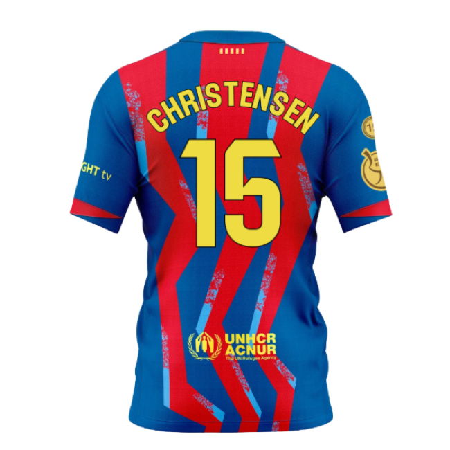 2025-2026 Barcelona Fourth Special Edition Shirt (Christensen 15)