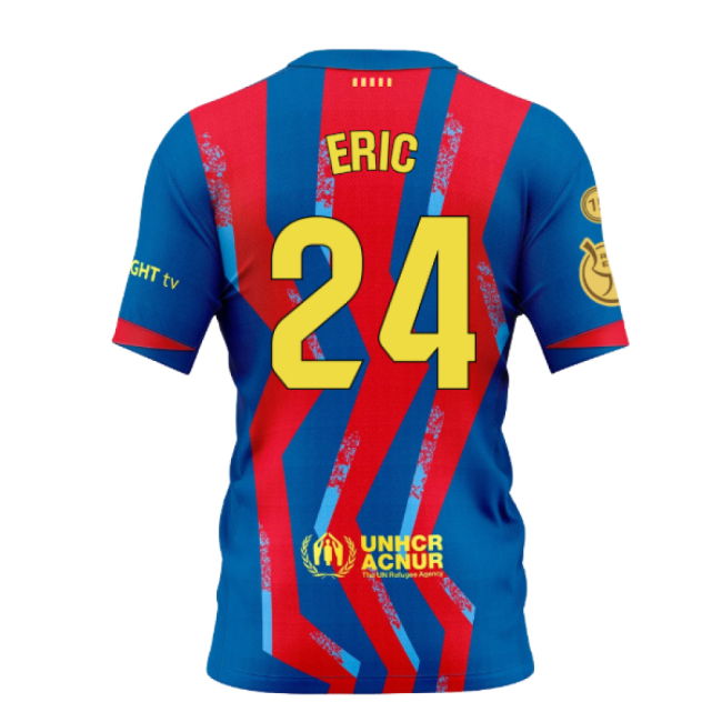 2025-2026 Barcelona Fourth Special Edition Shirt (Eric 24)