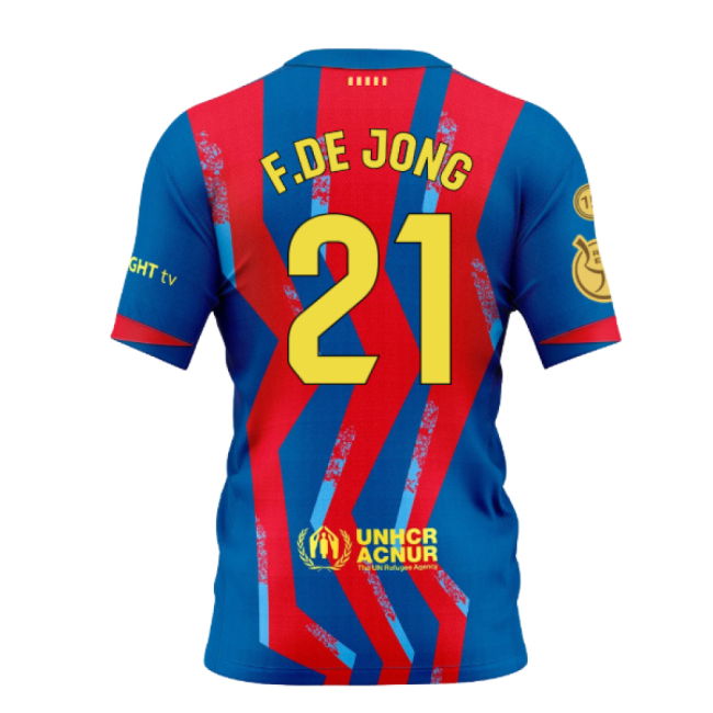2025-2026 Barcelona Fourth Special Edition Shirt (F.De Jong 21)