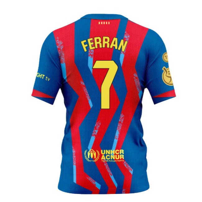 2025-2026 Barcelona Fourth Special Edition Shirt (Ferran 7)