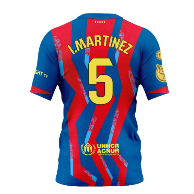 2025-2026 Barcelona Fourth Special Edition Shirt (I.Martinez 5)