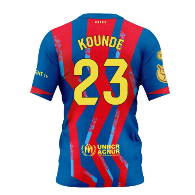 2025-2026 Barcelona Fourth Special Edition Shirt (Kounde 23)