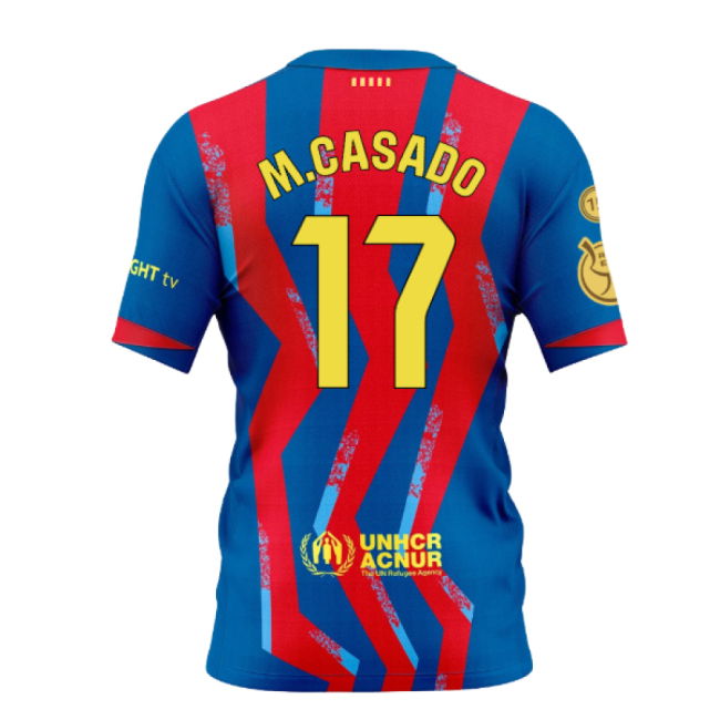 2025-2026 Barcelona Fourth Special Edition Shirt (M.Casado 17)
