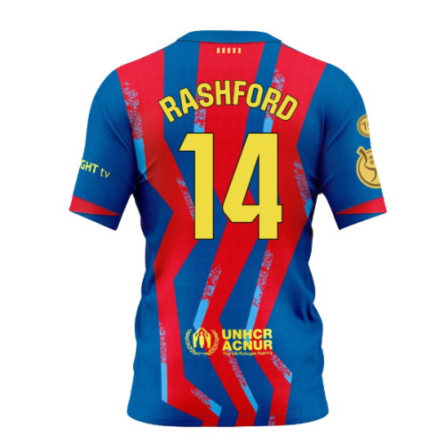 2025-2026 Barcelona Fourth Special Edition Shirt (Rashford 14)