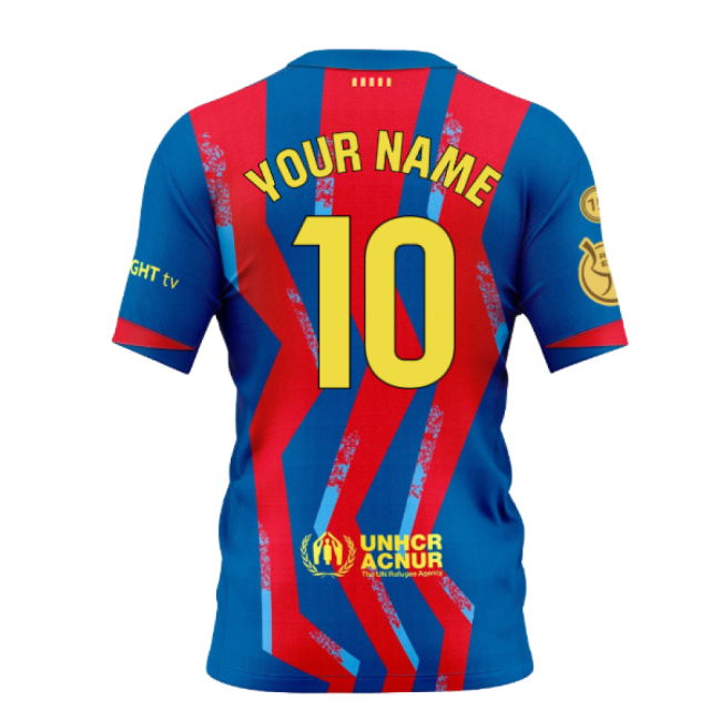 2025-2026 Barcelona Fourth Special Edition Shirt (Your Name)