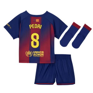2025-2026 Barcelona Home Baby Kit (Pedri 8)