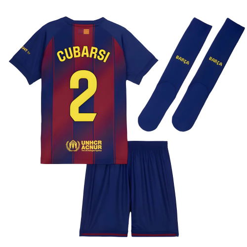 2025-2026 Barcelona Home Mini Kit (Cubarsi 2)