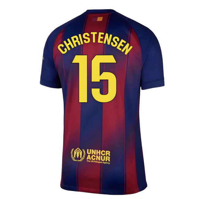 2025-2026 Barcelona Home Shirt (Christensen 15)